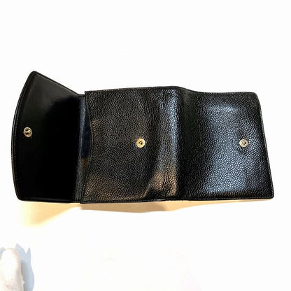 Chanel Caviar Skin Bifold Wallet A13496