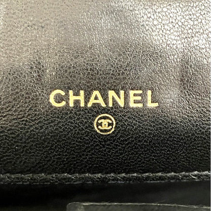 Chanel Bicolor Leather Long Wallet