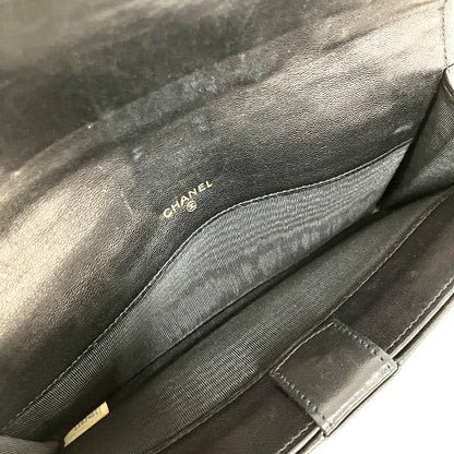 Chanel Bicolor Leather Long Wallet