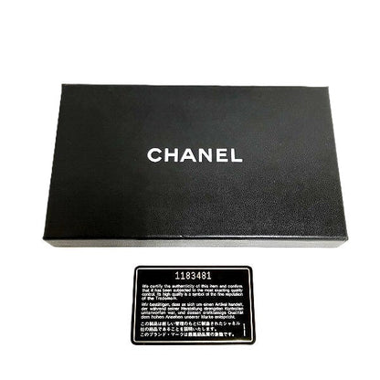 Chanel Bicolor Leather Long Wallet