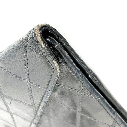 Chanel Bicolor Leather Long Wallet