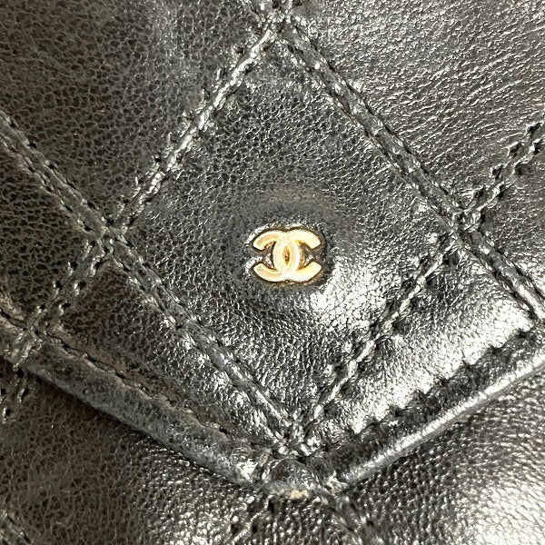 Chanel Bicolor Leather Long Wallet