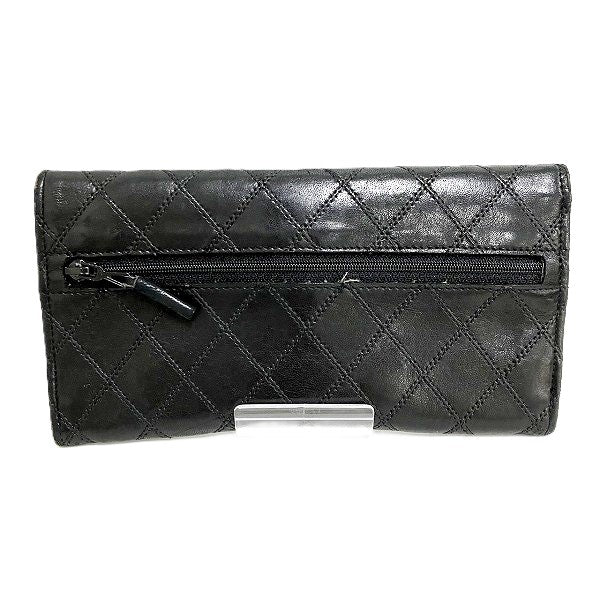 Chanel Bicolor Leather Long Wallet