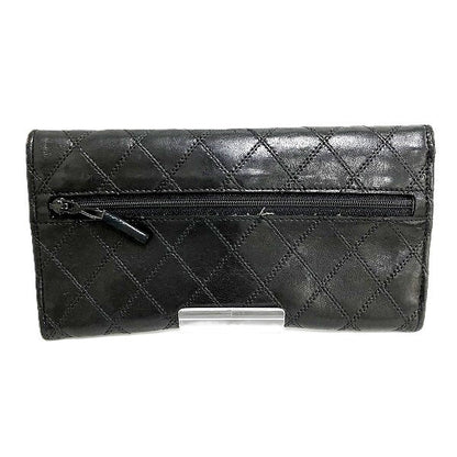 Chanel Bicolor Leather Long Wallet