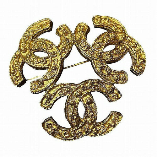 Chanel Coco Mark Arabesque Brooch 94A