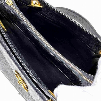 Chanel Caviar Coco Mark Chain Tote Bag A04566
