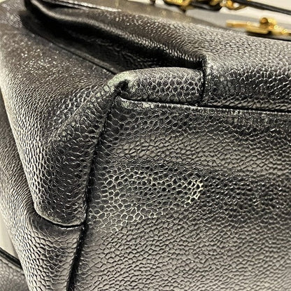 Chanel Caviar Coco Mark Chain Tote Bag A04566