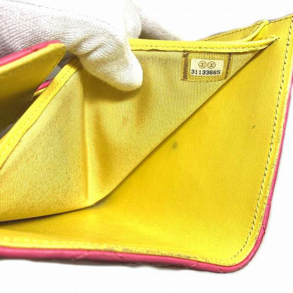 Chanel Matelasse Pink Wallet