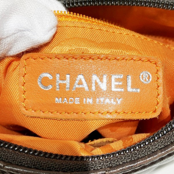 Chanel Cambon Line Leather Shoulder Bag