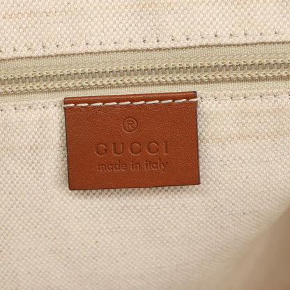 GUCCI GG Canvas Tote Bag Gold Pink 295252  100343