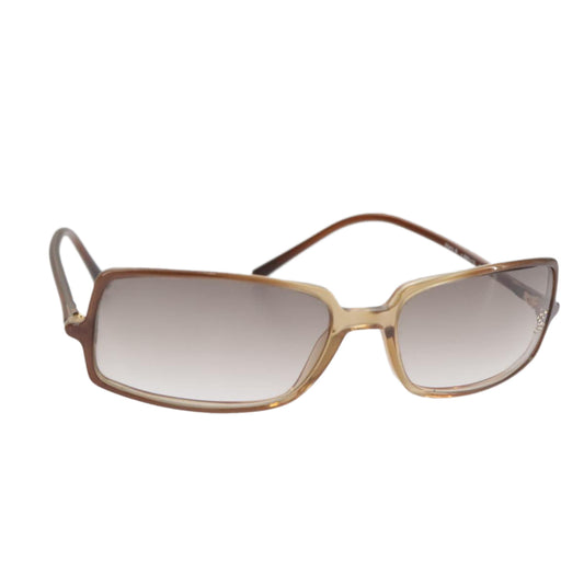 CHANEL Sunglasses plastic Brown CC 101115