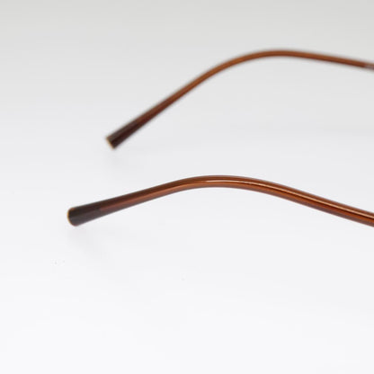 CHANEL Sunglasses plastic Brown CC 101115