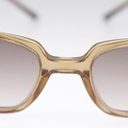 CHANEL Sunglasses plastic Brown CC 101115