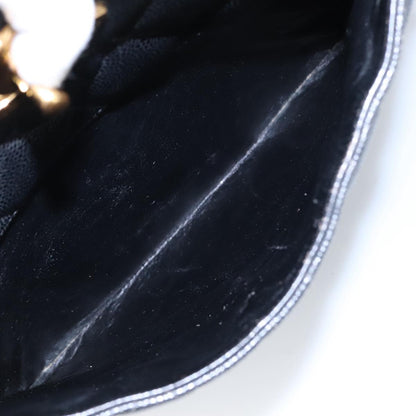 CHANEL Matelasse Hand Bag Caviar Skin Black CC 101307A