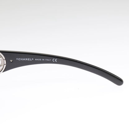 CHANEL Sunglasses plastic Black CC 101335