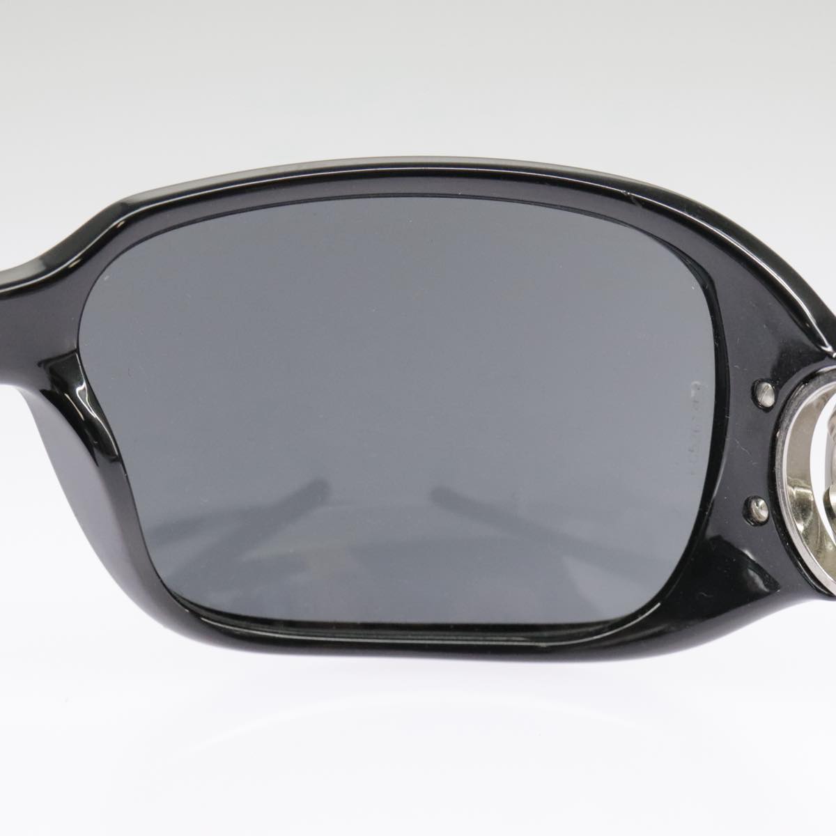 CHANEL Sunglasses plastic Black CC 101335