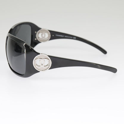 CHANEL Sunglasses plastic Black CC 101335