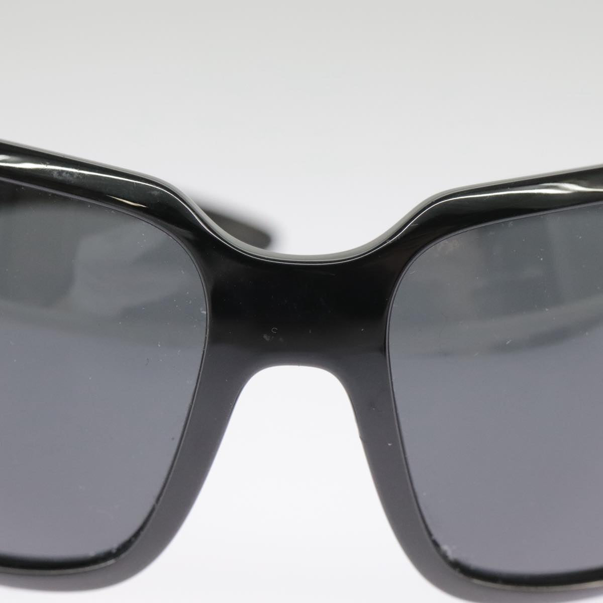 CHANEL Sunglasses plastic Black CC 101335