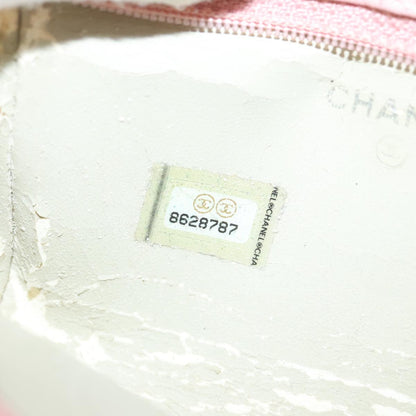 CHANEL Pouch Caviar Skin Pink Gold CC 101855