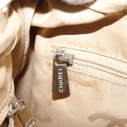 CHANEL COCO Mark Shoulder Bag Caviar Skin Beige CC 102917