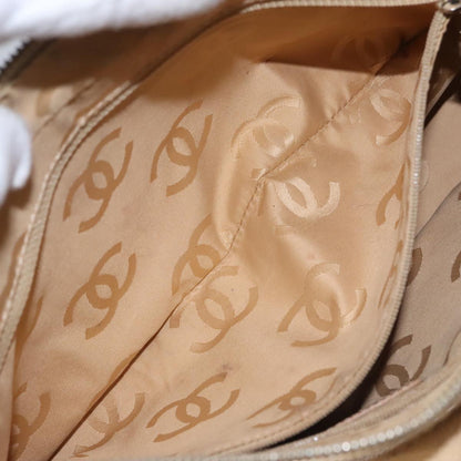 CHANEL COCO Mark Shoulder Bag Caviar Skin Beige CC 102917