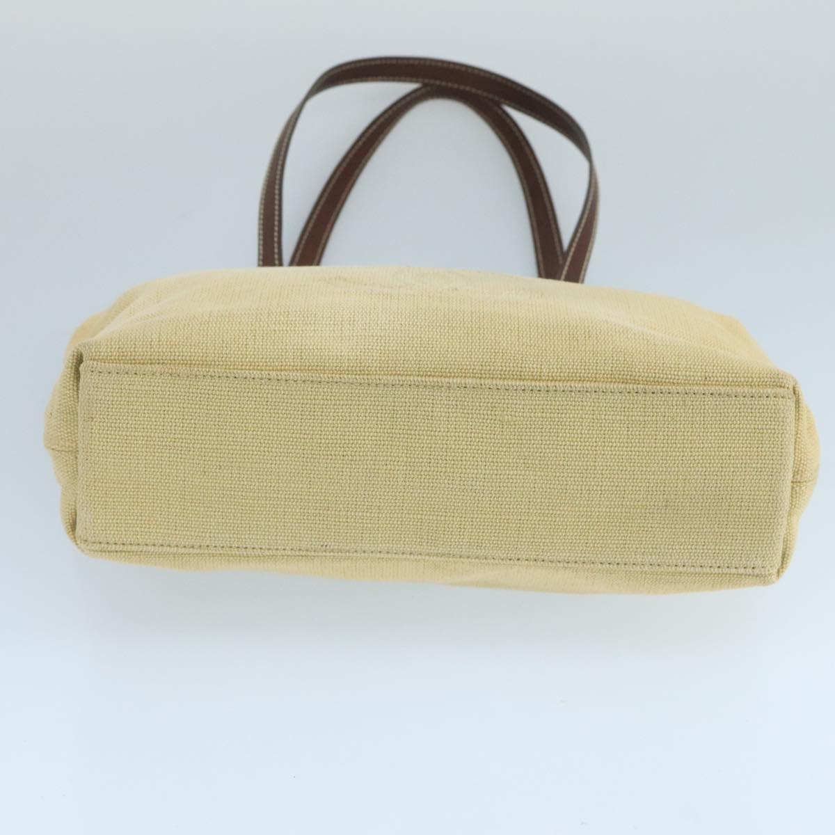 CHANEL COCO Mark Tote Bag Canvas Beige CC 104584