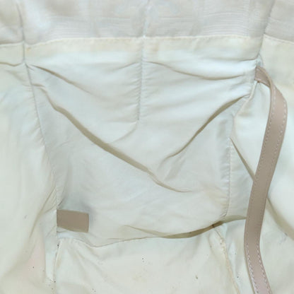 CHANEL New Travel line Tote Bag Nylon Beige CC 104648