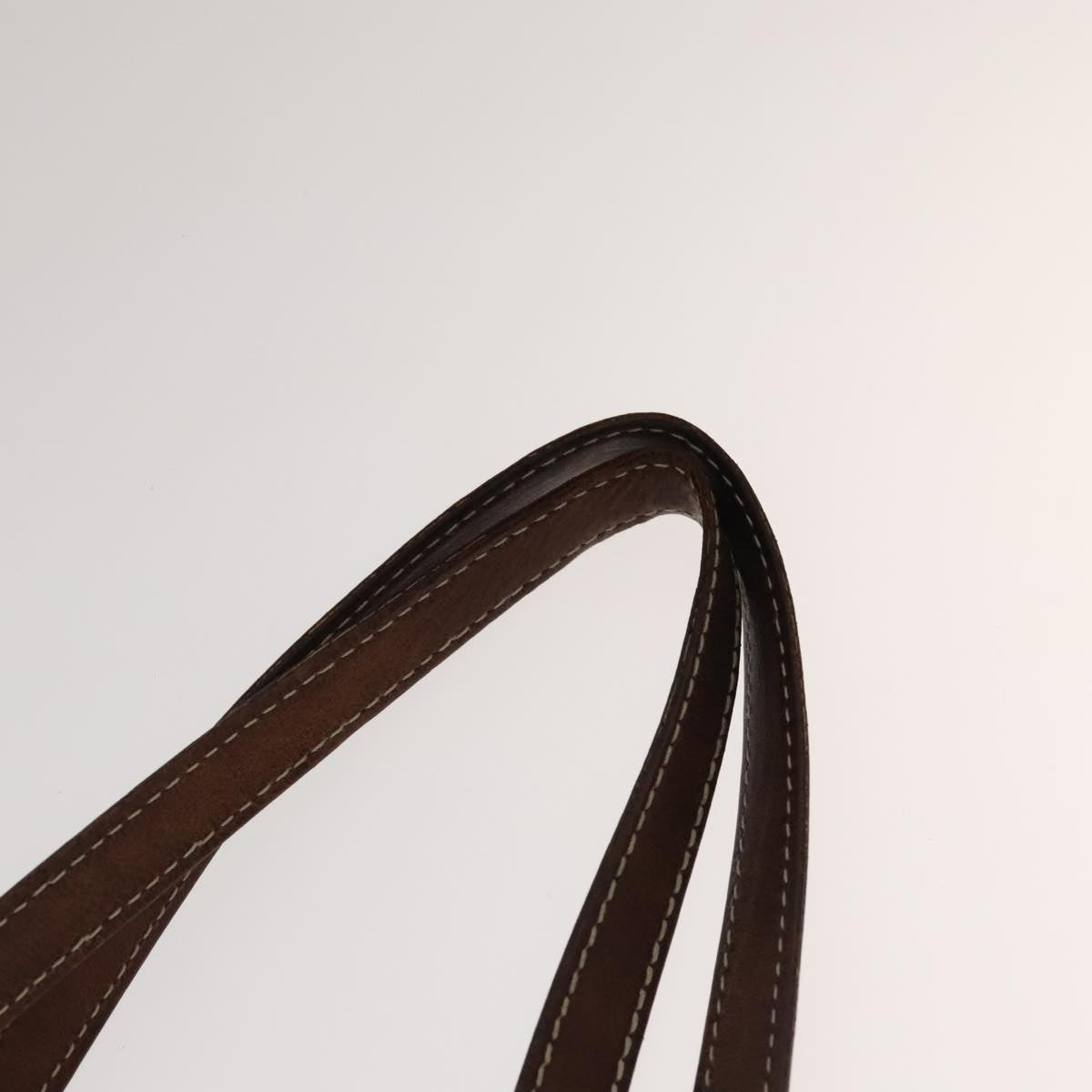 CHANEL COCO Mark Tote Bag Denim Black Brown Gold CC 104765
