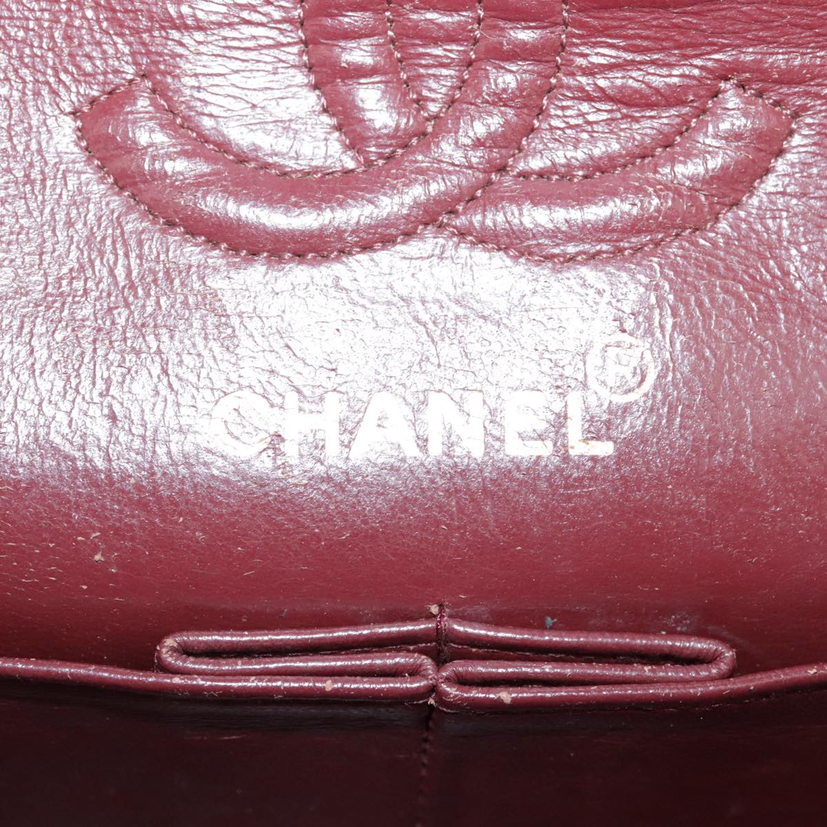 CHANEL Matelasse Chain Shoulder Bag Cotton Black Gold CC 105964