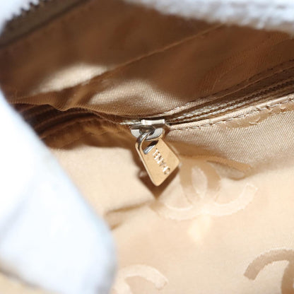 CHANEL Shoulder Bag Caviar Skin Beige CC 106440