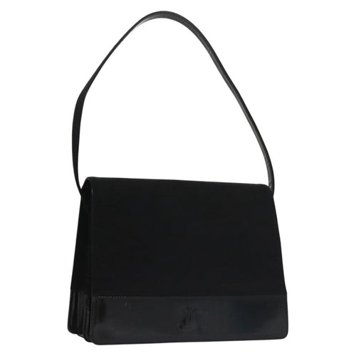 CHANEL Matelasse Shoulder Bag Cotton Black CC 106442