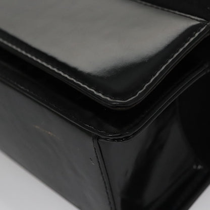 CHANEL Matelasse Shoulder Bag Cotton Black CC 106442