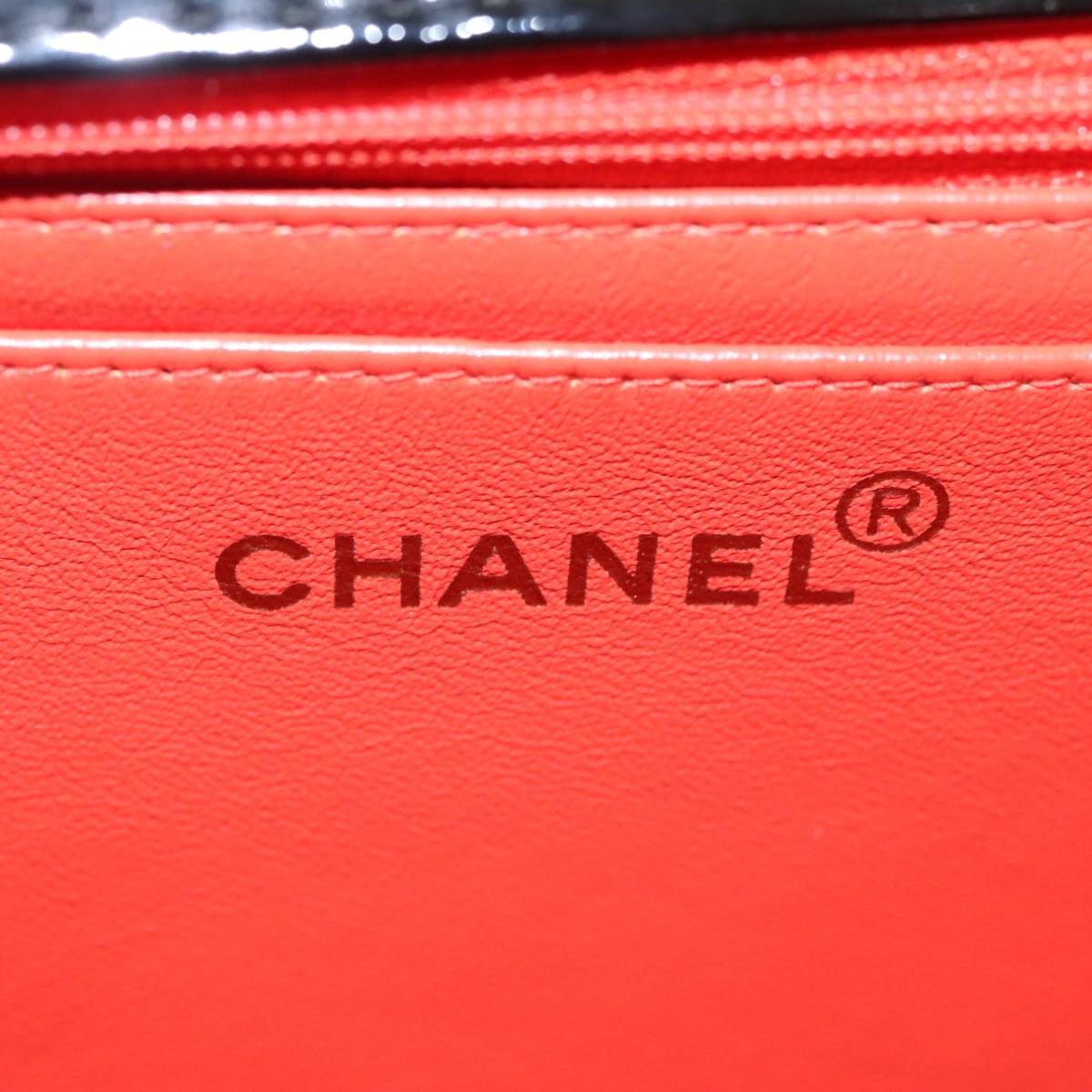 CHANEL Matelasse Shoulder Bag Cotton Black CC 106442