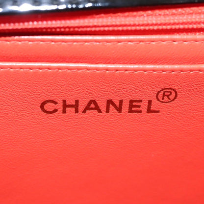 CHANEL Matelasse Shoulder Bag Cotton Black CC 106442