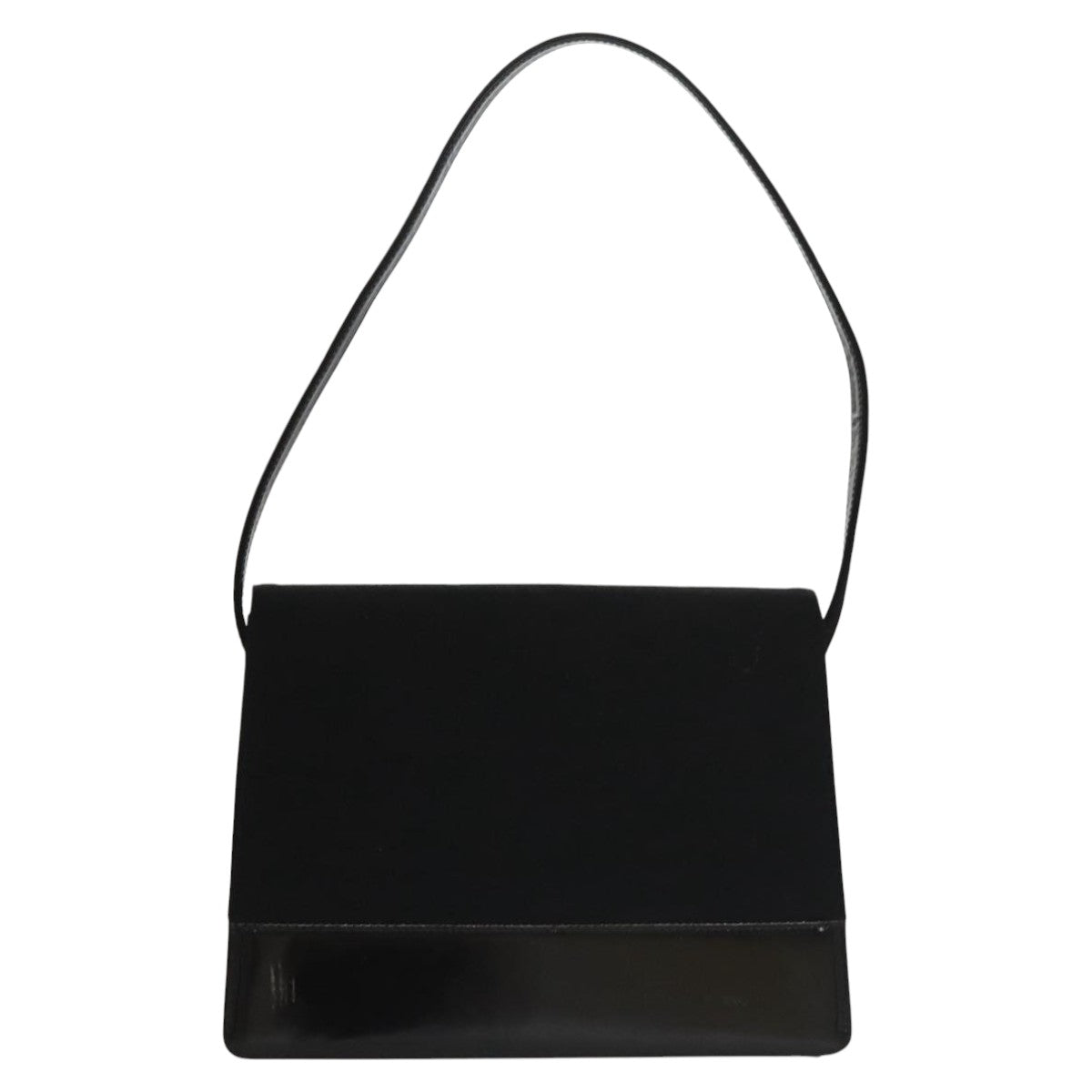 CHANEL Matelasse Shoulder Bag Cotton Black CC 106442