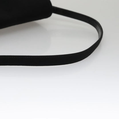 CHANEL Matelasse Shoulder Bag Cotton Black CC 106442