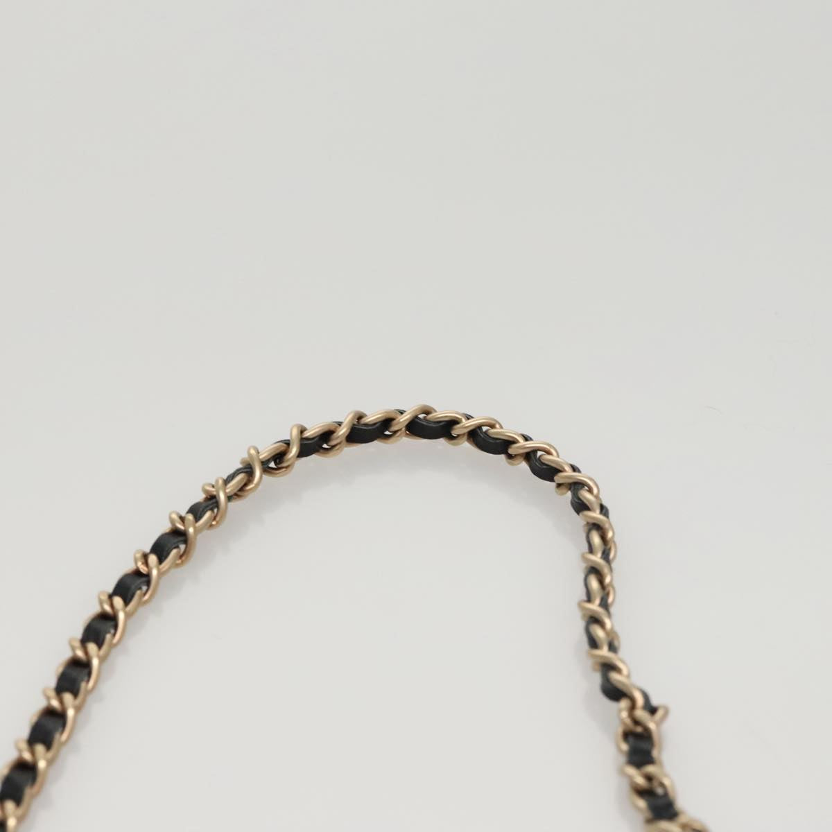 CHANEL Chain Shoulder Bag Black CC 107766A