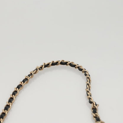 CHANEL Chain Shoulder Bag Black CC 107766A