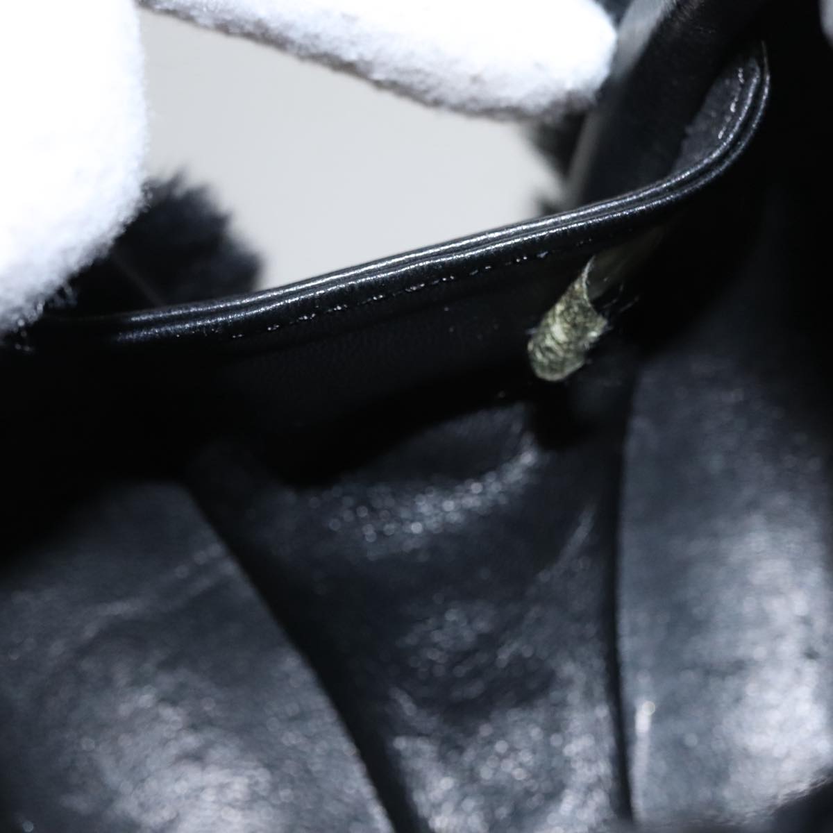 CHANEL Chain Shoulder Bag Black CC 107766A