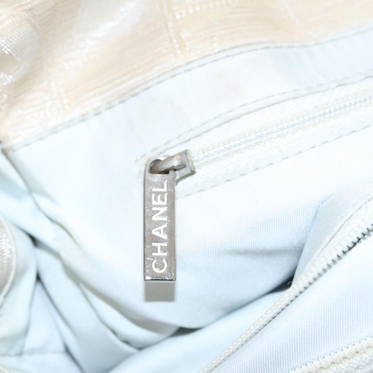 CHANEL New Travel line Tote Bag Nylon Pink CC 108344