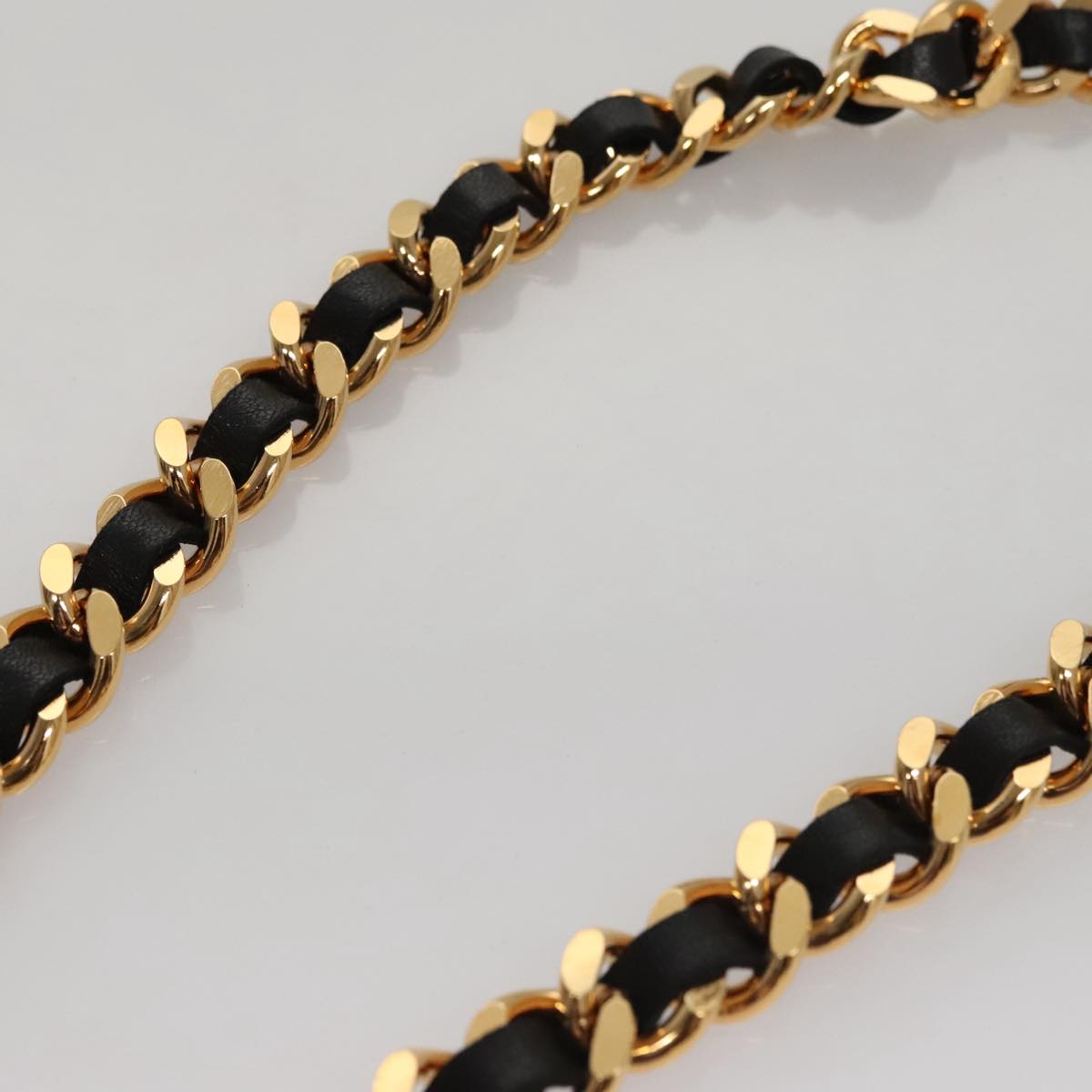 CHANEL Chain Belt metal 34.3"" Gold CC 109054