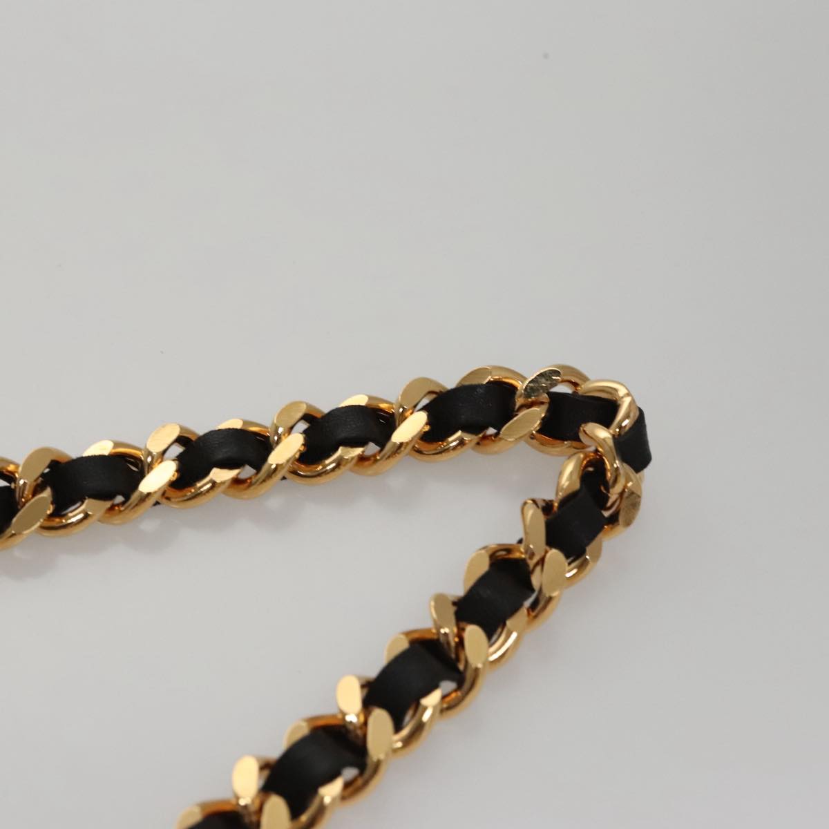 CHANEL Chain Belt metal 34.3"" Gold CC 109054