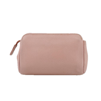 CHANEL COCO Mark Pouch Caviar Skin Pink Gold CC 109423
