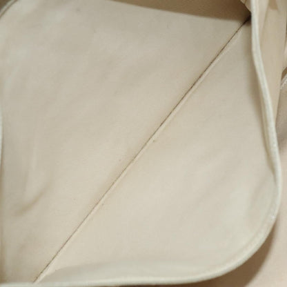 CHANEL Matelasse Chain COCO Mark Tote Bag Enamel Beige CC 110216