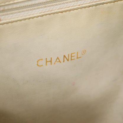 CHANEL Mademoiselle Tote Bag Canvas Navy CC 110544