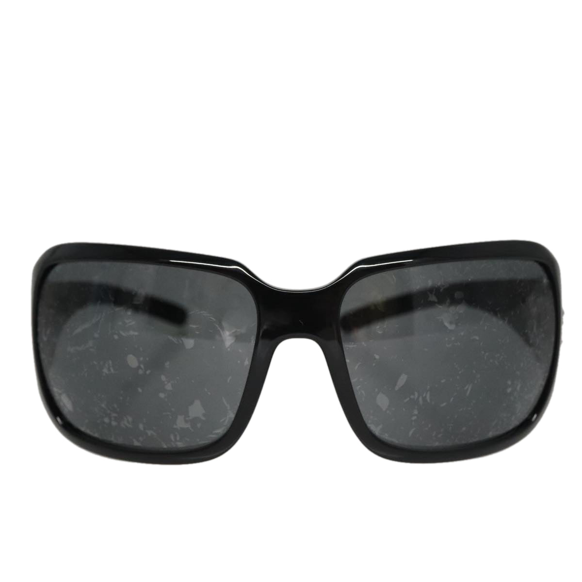CHANEL Sunglasses plastic Black CC 111071