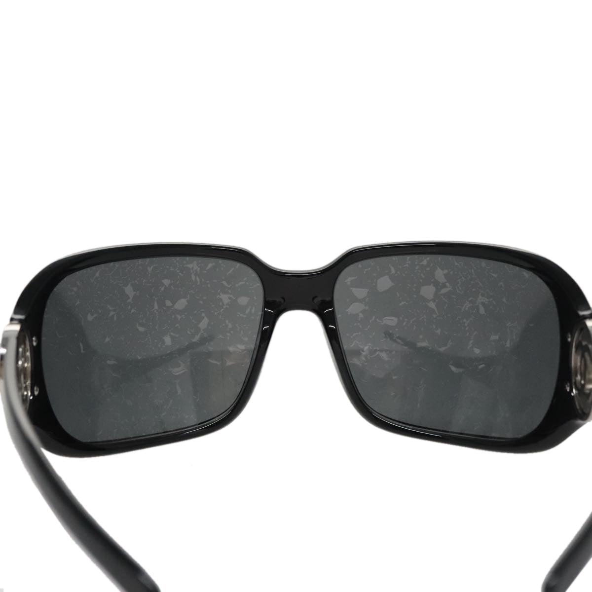 CHANEL Sunglasses plastic Black CC 111071