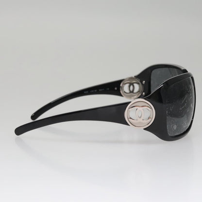 CHANEL Sunglasses plastic Black CC 111071