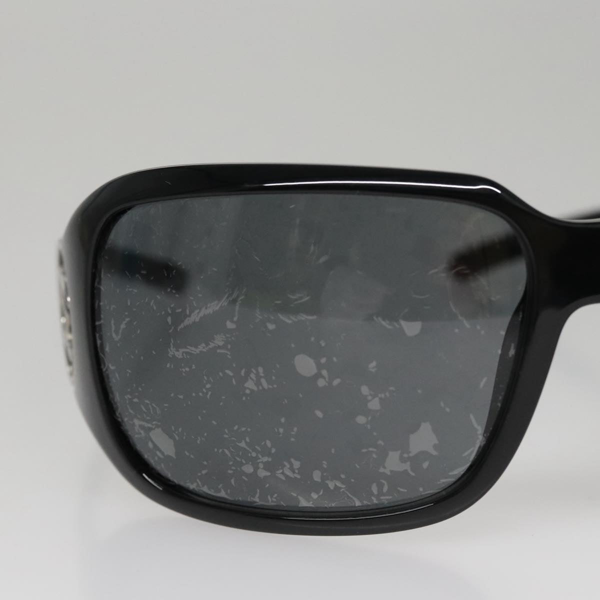 CHANEL Sunglasses plastic Black CC 111071