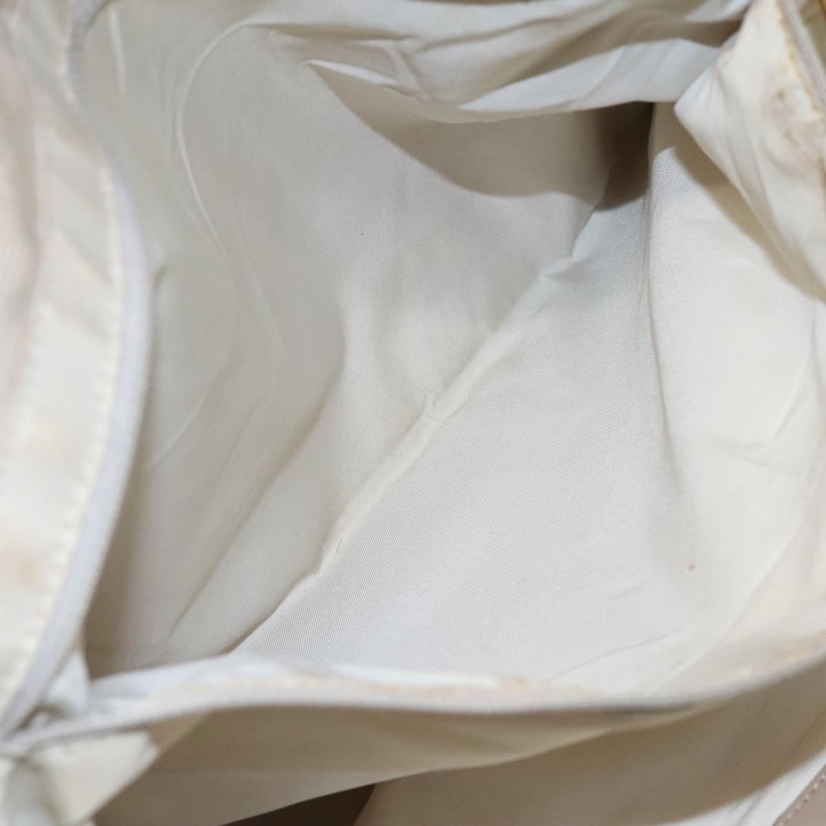 CHANEL New Travel line Tote Bag Nylon Beige CC 111943